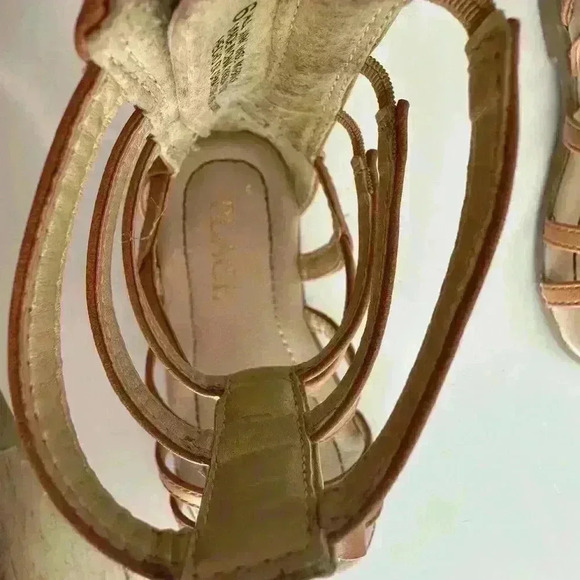 Children's Place Gladiator Faux Leather Sandals (SH23) - Picture 8 of 8